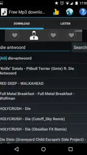 Free Mp3 Downloads captura 3