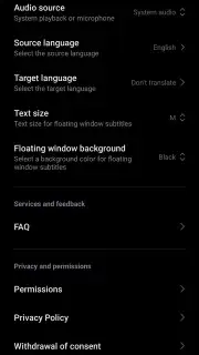 Mi AI Translate captura 2