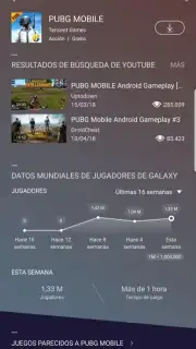 Samsung Game Launcher captura 6