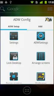 ADW Launcher captura 2