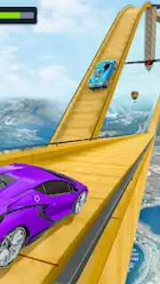 Superhero Car Stunt- Car Games captura 3