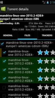 tTorrent Lite captura 3
