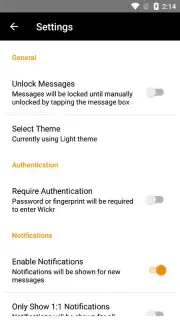 Wickr Me captura 6