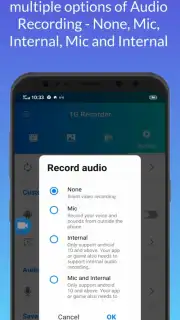 TG Recorder - Screen Recording captura 5