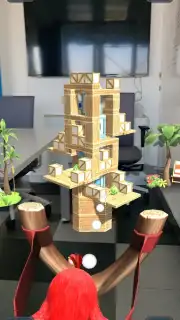 Angry Birds AR: Isle of Pigs captura 7