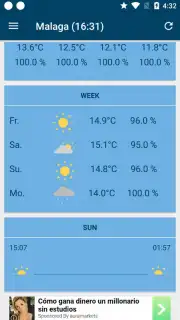 The Weather App captura 1