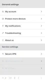 McAfee Security: Antivirus VPN captura 7