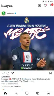 Instagram Lite captura 1