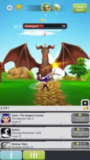 Taps and Dragons - Idle Heroes captura 11