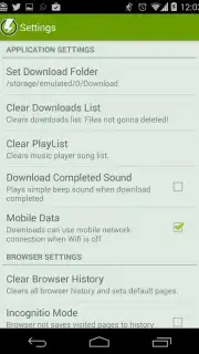 Download Manager Android captura 2
