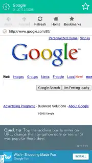 RetroBrowser captura 5