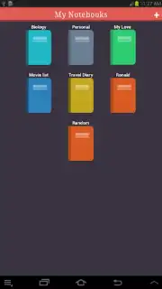 My Notebooks captura 6
