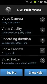 Secret Video Recorder (Android 1X) captura 3