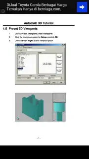 Autocad 2007 3D Tutorial captura 1