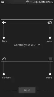 WD TV Remote captura 4