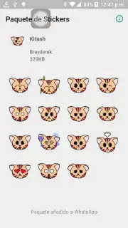 Kitash Sticker Pack captura 1