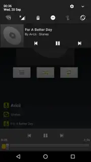 AOSP Music+ captura 2