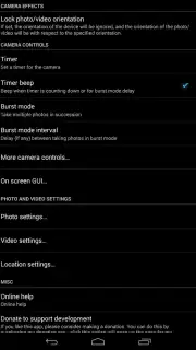 Open Camera captura 3