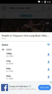 InShot Video Downloader captura 3