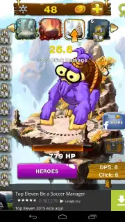 Clicker Heroes captura 2