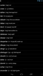 Испанские глаголы captura 10