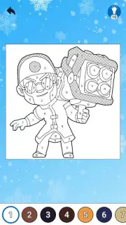 Coloring Brawl Stars captura 5