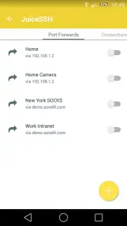 JuiceSSH captura 7