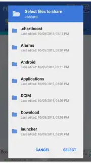 File Share - File Transfer 2018 captura 2