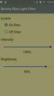 Moony Blue Light Filter captura 1