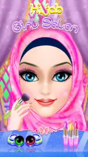Hijab Girl Salon- Muslim Fashion Princess Makeover captura 5