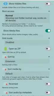 X-plore File Manager captura 11
