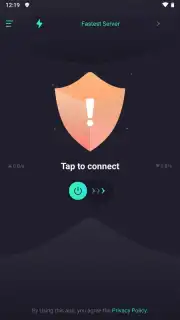 Touch VPN captura 1