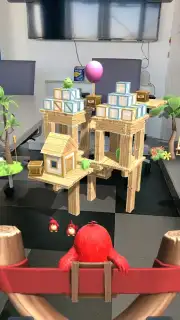 Angry Birds AR: Isle of Pigs captura 9
