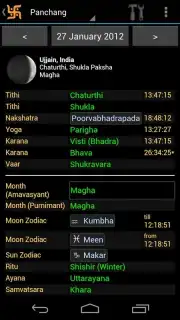 Hindu Calendar captura 11
