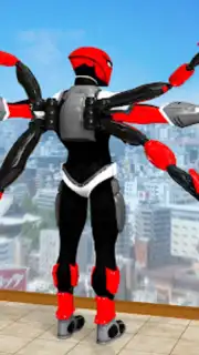 Black Spider Rope Superhero captura 4