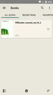 PocketBook Reader captura 1