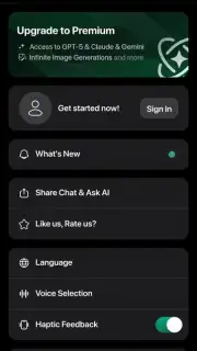 Ask AI captura 2