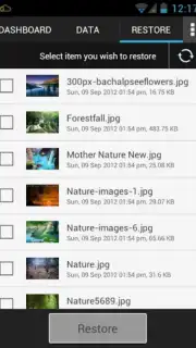 G Cloud Backup captura 5