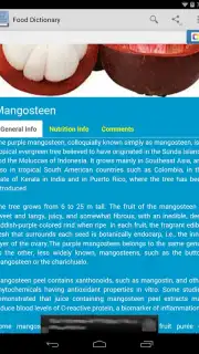 Food Dictionary captura 10