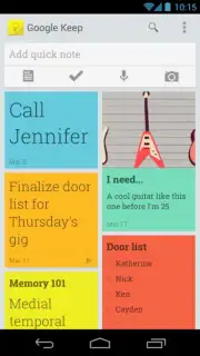 Google Keep captura 6