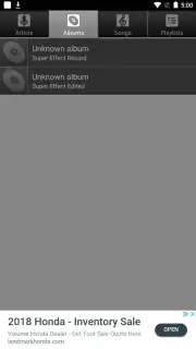 Default Music Player captura 2
