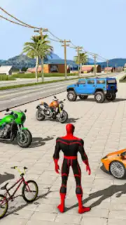 Spider Rope Hero - Crime Game captura 6