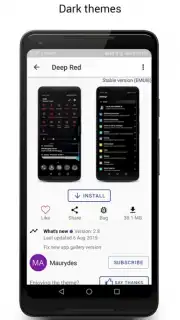 Themes Manager captura 3
