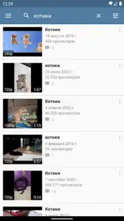 Video App for VK captura 5