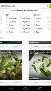 Recipes & Nutrition captura 9