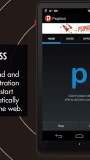 Psiphon Pro captura 3