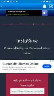 Insta Fb Downloader -Image video downloader captura 2
