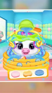 Newborn unicorn care game captura 3