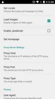 Orweb: Private Web Browser captura 6