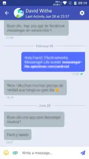 Aquila Messenger for Twitter captura 6